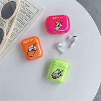 

1PC Soft Silicone Case Protective Cover for Airpods 1/2 Pro Bluetooth Earphone New Silicone Cover For Shockproof Sleeve