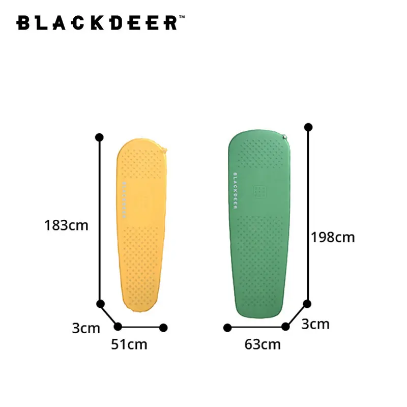 Blackdeer Archeos Light Self-inflating Sleeping Pad Foam Ultra-light Mattress for Camping Hiking Backpacking Insulated Mat