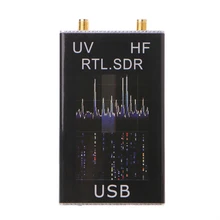 100 кГц-1,7 ГГц Полнодиапазонный УФ HF RTL-SDR Настройщик USB приемник R820T+ 8232U радиоприемник