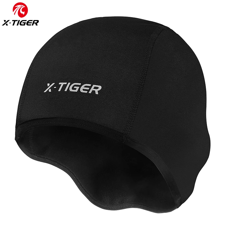 X-TIGER мужские и женские Зимние флисовые шапки для велоспорта горного велосипеда
