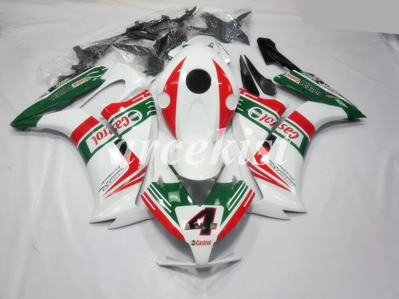

New ABS Full Fairings Kit Fit for HONDA CBR1000RR 2012 2013 2014 2015 2016 12 13 14 15 16 CBR1000 1000RR body set Green white