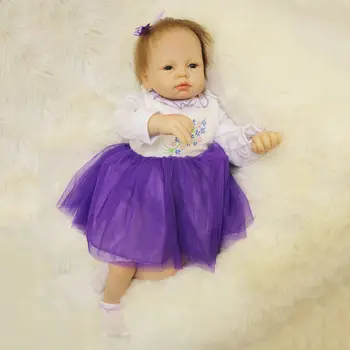 

Lovely Dress Pants Top Suit Clothes For 20"-22" Reborn Baby Girl Doll Outfit New Born Baby Clothes Christmas Baby Clothes