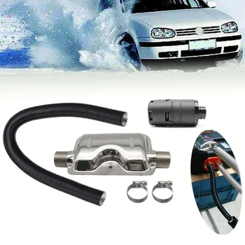

Car Diesel Heater Exhaust Silencer + 25mm Air Intake Filter + Pipe Hose Air Diesels Parking Heater Clamp for Webasto Eberspacher