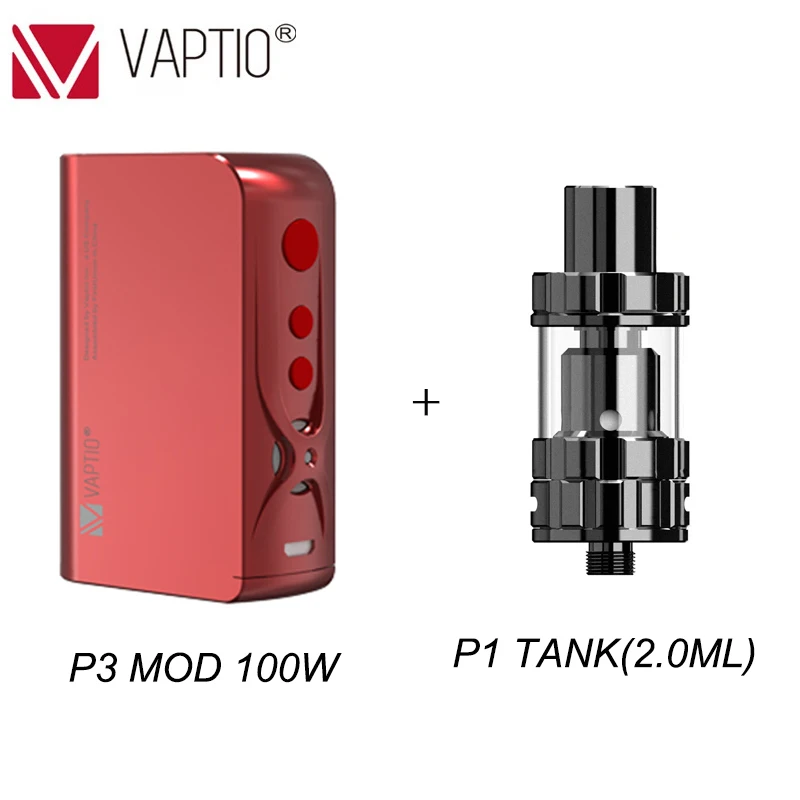 Подарочный бак 100 Вт vape mods 3000 мАч электронная сигарета P3 мод vape встроенный аккумулятор TC VW мод FIT 510 нить atmizer Танк vap электронная сигарета