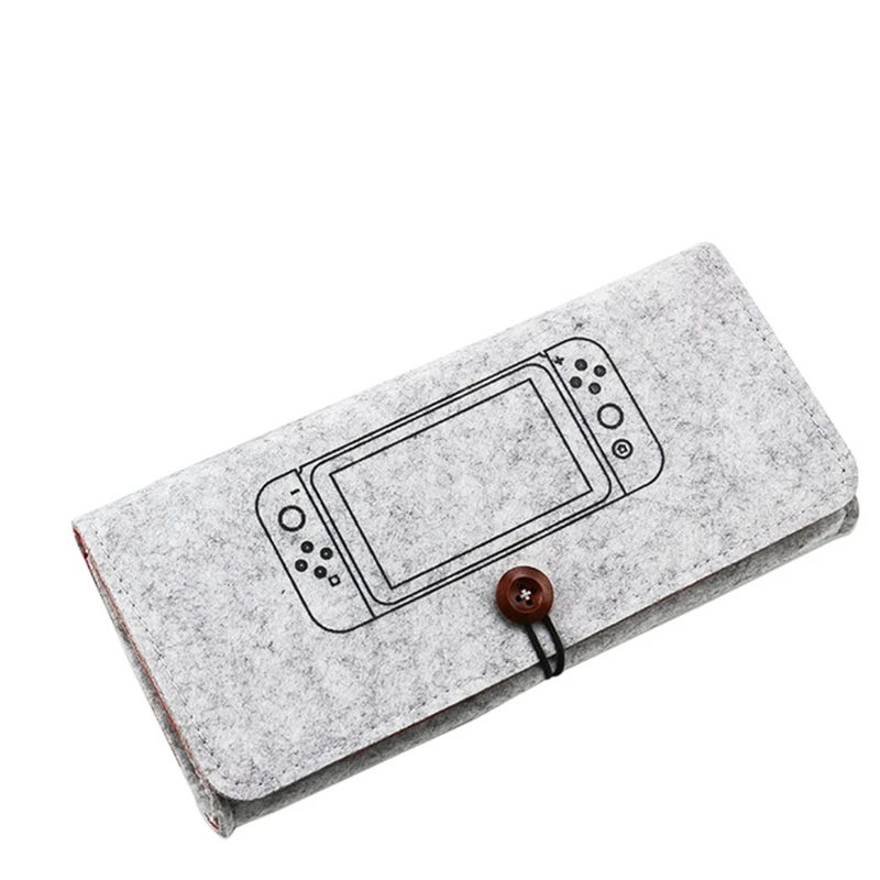 Чехол-сумка для переноски для nintendo Switch, противоударный портативный Мягкий защитный чехол для игровой консоли, войлочная сумка, аксессуары - Цвет: For switch lite 1
