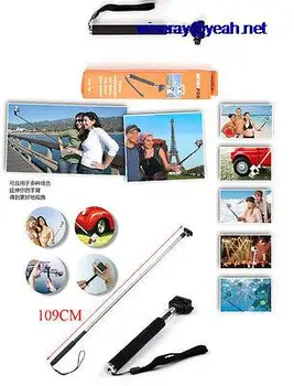 

DHL/EMS 20PC Metal 109cm 42 inches stretching rod monopod Taking self photograph video yourself-A7