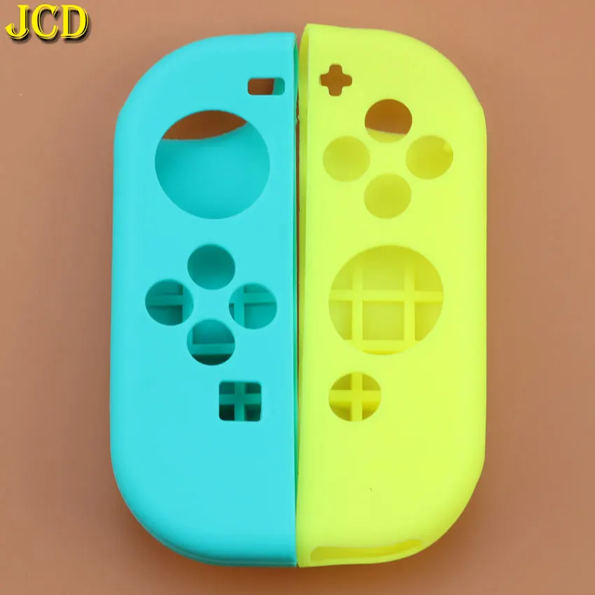 JCD 1 шт. мягкий защитный силиконовый чехол для переключателя NS Joy Con корпус на замену чехол для NS JoyCon контроллер чехол - Цвет: DH