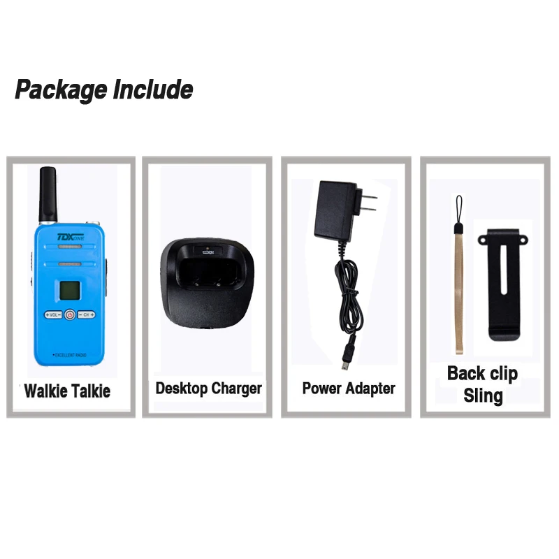 Мини TDXONE TD-Q7 иди и болтай Walkie Talkie “иди и 5 Вт 16CH UHF400-480MHz 7 цветов КПК Удобно подходит для Baofeng Uv-5r UV82 Cb радио