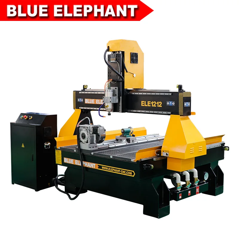 2019 Горячая продажа Китай резьба 4 оси CNC маршрутизатор 1212 машина для резки