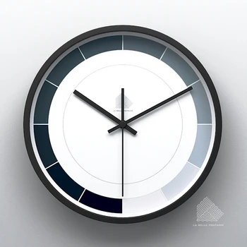 

Nordic Kitchen Wall Clock Silent Simple Creative Living Room Wall Clock Luxury Modern Design Home Decor Horloge Murale JJ60WC