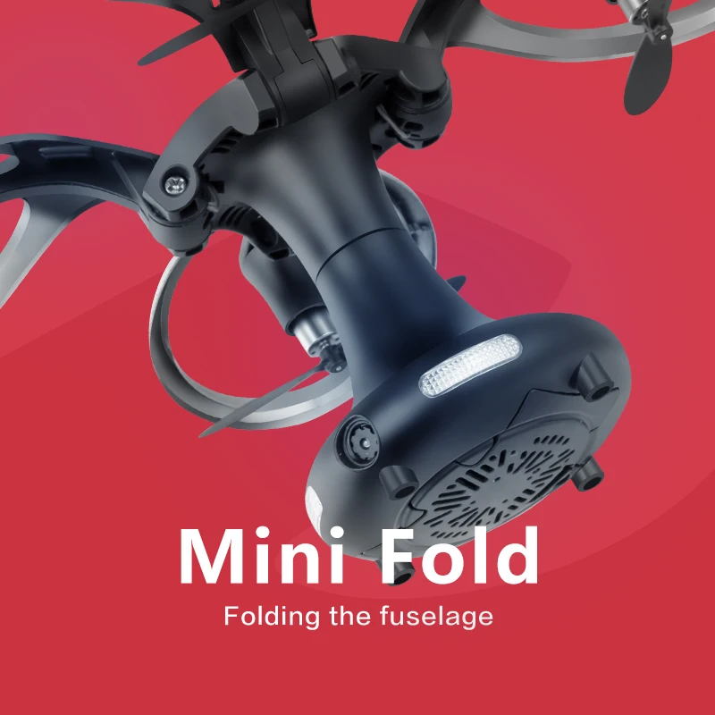 Радиоуправляемый Дрон с камерой HD 720P FPV Mini Rc Qudcopter Сферический складной вертолет Дрон wifi Квадрокоптер Высота игрушки для детей