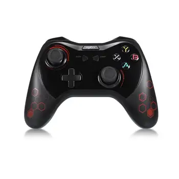 

PXN - 9606 Wireless Bluetooth Gamepad Game Controller Joystick with Phone Bracket/Receiver for Android Smartphones Tablet Tv Box