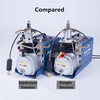 Billig 220V/110V 1,8 KW 300Bar 30Mpa 4500Psi Elektrische Air Kompressor Pumpe Neumatischen Luftgewehr Scuba Gewehr PCP Inflator