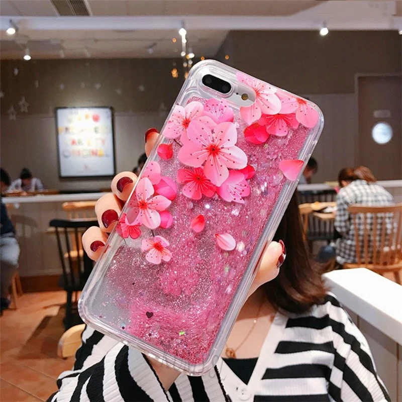 Жидкий зыбучий песок мягкий чехол для huawei P30 P20 Pro Honor 10i 20i Nova 5 3 3i P Smart Plus Y6 Y7 Prime Y9 mate 20 Lite
