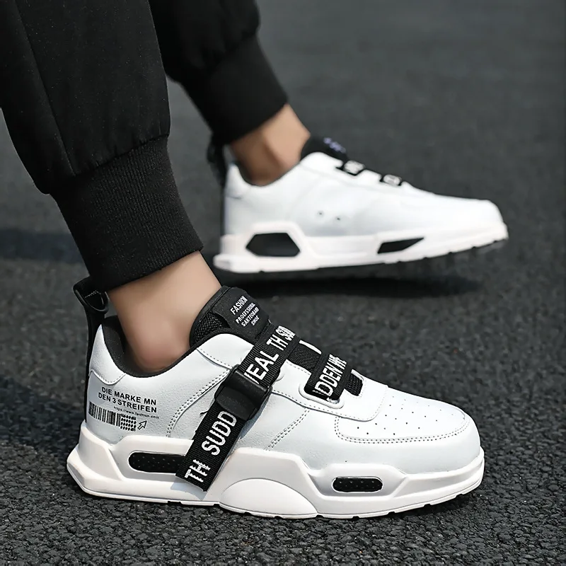 Летняя новая стильная мужская обувь, крутая дышащая спортивная обувь в Корейском стиле, трендовая мужская обувь, большие размеры