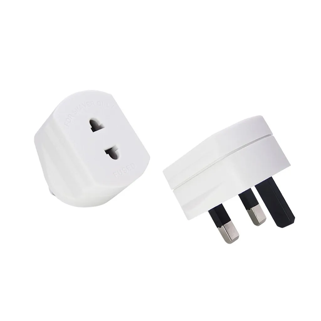 Shaver Plug Adaptor Shaving Toothbrush Adapter Epilators Bathroom UK To 2 Pin 3 #C | Обустройство дома