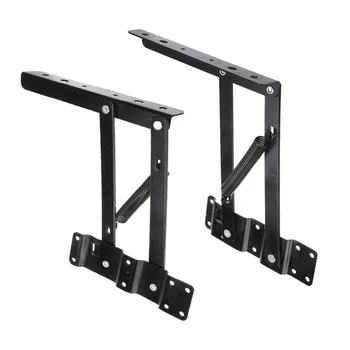 

2PCS Lift Up Top Coffee Table Lifting Frame Mechanism Spring Hinge Hardware DIY Lift UP Spring Hinge