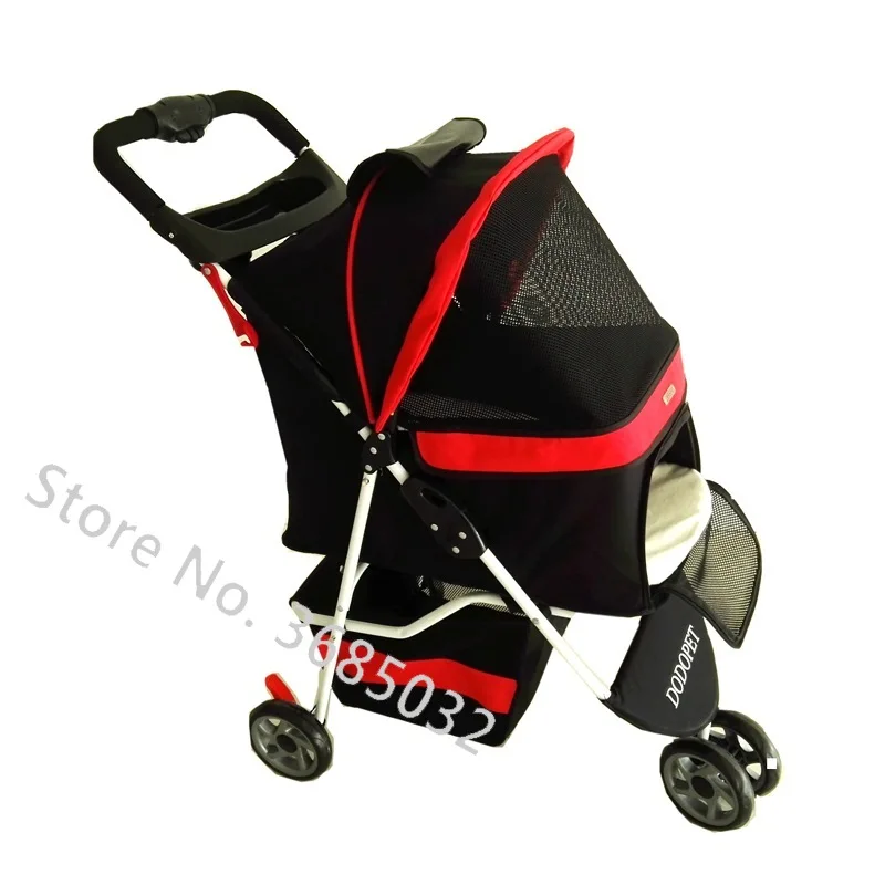 Real High end Pet Stroller For Small And Medium Dogs Load 15 Kg Cheap