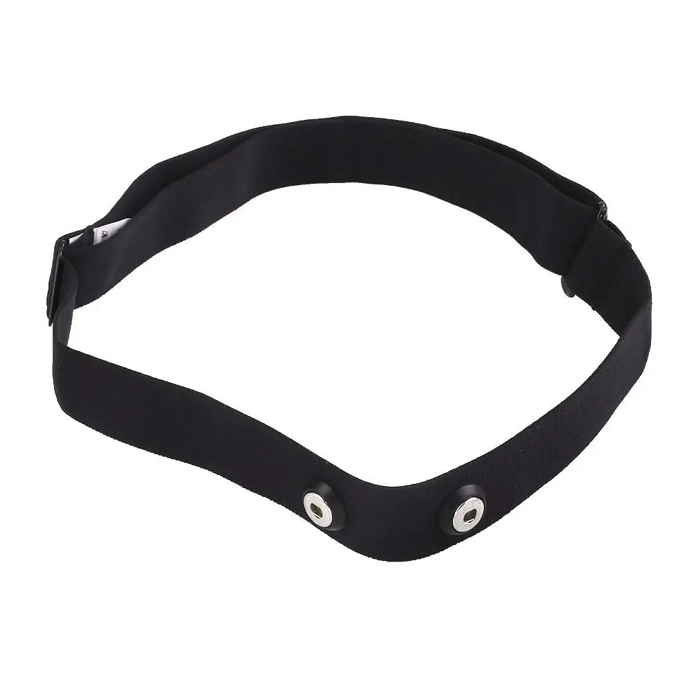 

Strap for Heart Rate Adjust Chest Belt Monitor Wahoo Band Running Fitness Black Outdoor Garmin