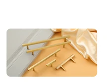 Brass Furniture Handles Copper Cabinet Knobs Wardrobe Dresser Drawer Knobs Kitchen Handle Cupboard Door Pulls Hardware