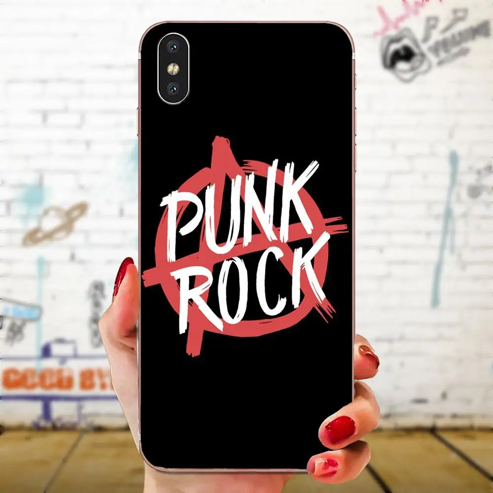 Мягкий чехол из ТПУ с Новое поступление года для Huawei Honor 4C 5A 5C 5X6 6A 6X7 7A 7C 7X8 8C 8S 9 10 10i 20 20i Lite рro в стиле «панк-рок» - Цвет: as picture