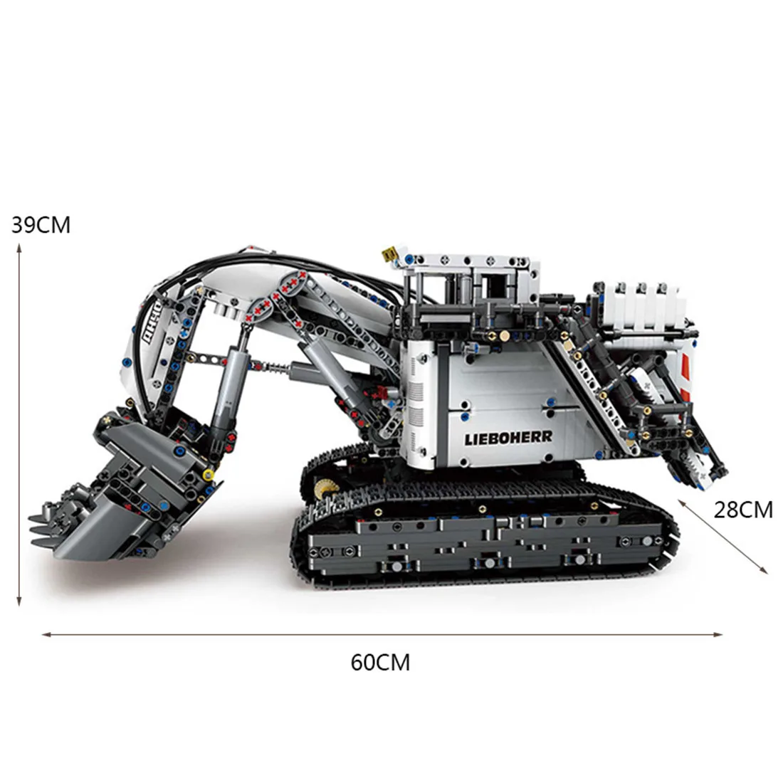 4415 шт. 2,4 г RC экскаватор строительный грузовик DIY маленькие частицы Строительные блоки Набор игрушек строительные и строительные игрушки