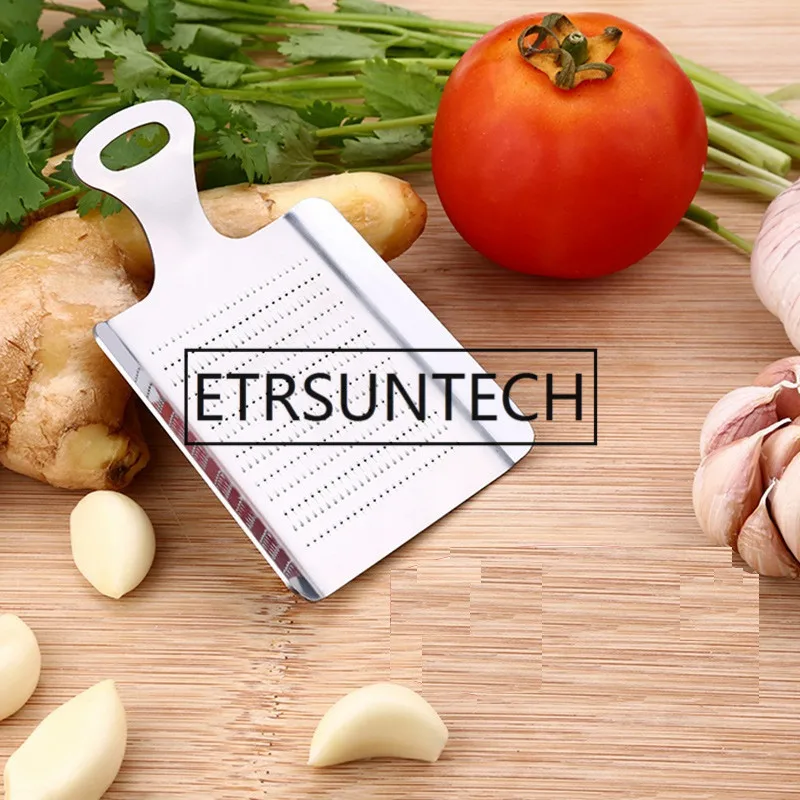 100 шт. ручное питание из нержавеющей стали мельница Имбирная Терка-мельница имбирь чеснок сыра шлифовальные кухонные инструменты