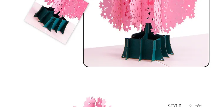 Leighton Road Teachers' Day Stereoscopic Greeting Cards 3D Creative Thank-You Card Teacher's Day Blessing Card Customizable Colo