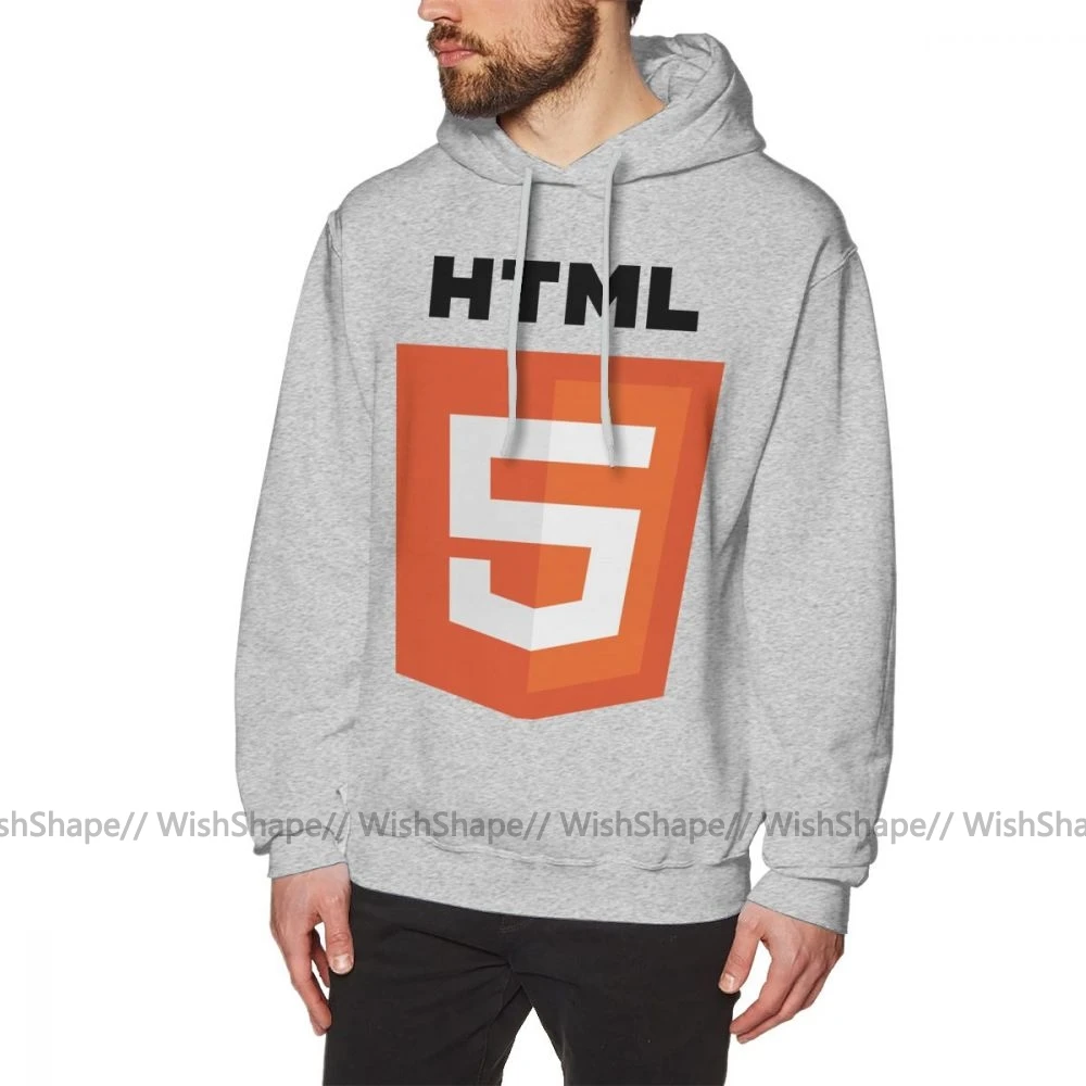 Html-толстовка с капюшоном, толстовки с капюшоном, мужской длинный пуловер, худи, крутой серый, негабаритный, хлопок, теплая уличная одежда, толстовки - Цвет: Gray