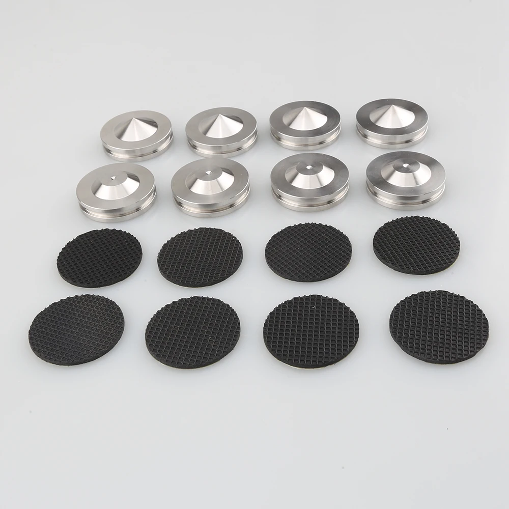 ISF0006 28mm Stainless Steel HiFi audio Speaker Isolation Spike Stand Feet Pads Base audio speaker feet 4PCS