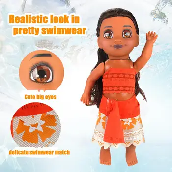 

Simulation Electric Doll Non-Toxic Waterproof Swimming Doll Kid Girls Toy Swimming Water Doll Electric Dolls For Children