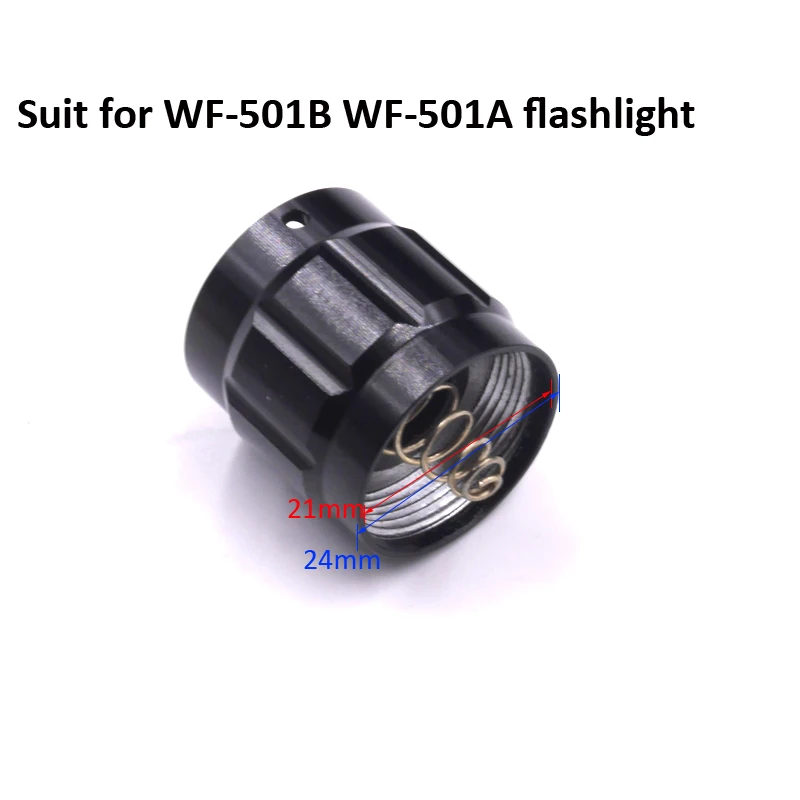 WF-501B/WF-502B/C8 Flashlight Tail Switch Replacement - DIY Button For Popular Flashlight Models