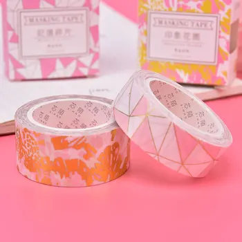 

1 Set Fashion Colourful Tape Cute Decorative Adhesive Tape Color Masking Tape For Stickers Scrapbooking DIY Stationery Tape