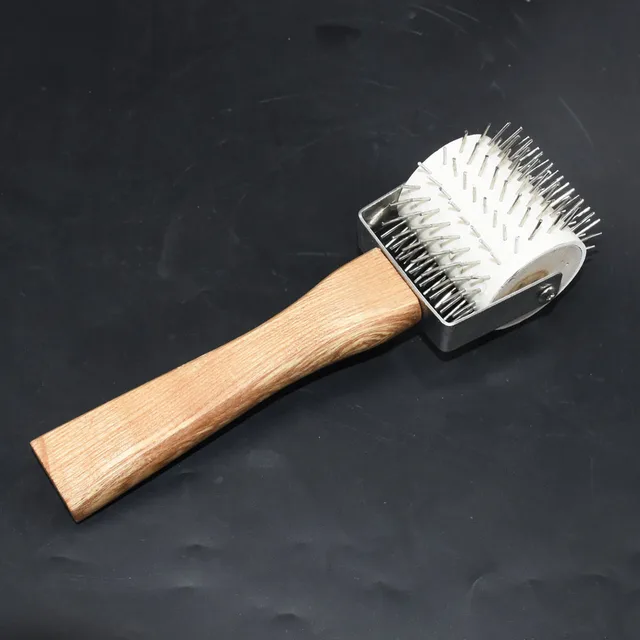 1Db -Os Alapjáratú Kerék Lecsupaszító Villák Méh Méhsejtű Gereblye Henger Mézkivonó Szerszám Méhészeti Ellátás Szerszámok - Image 6