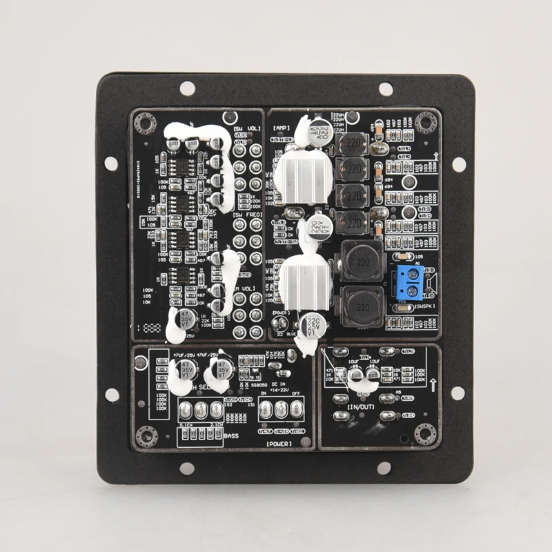 * 2 + 60w sub amp com saída de 2.0 independente