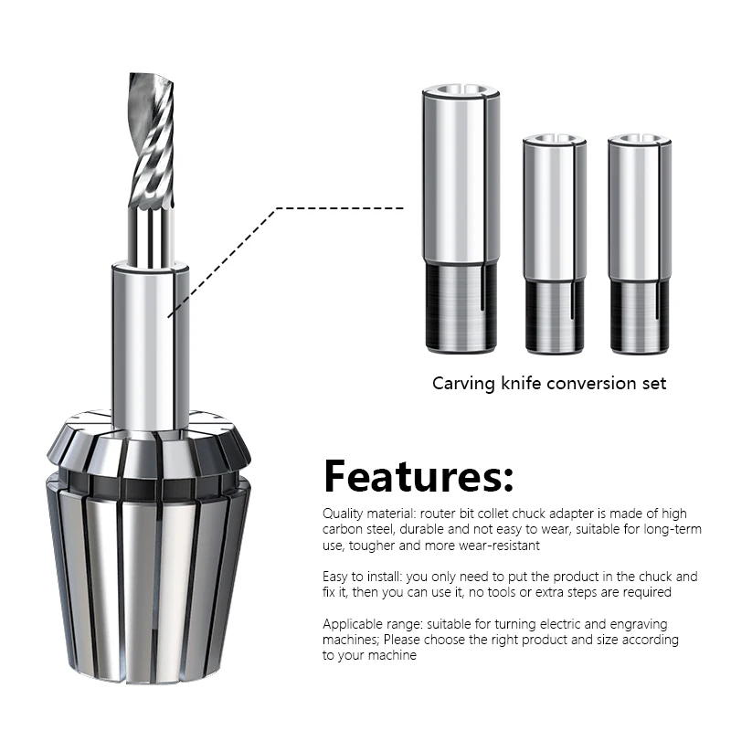 Collet For Router Bits