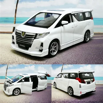 

Elfa MPV1: 32 Alloy Car Model Sound and Light Version Car Model Metal Toy Car Children Alloy Car Model Toy Car Model