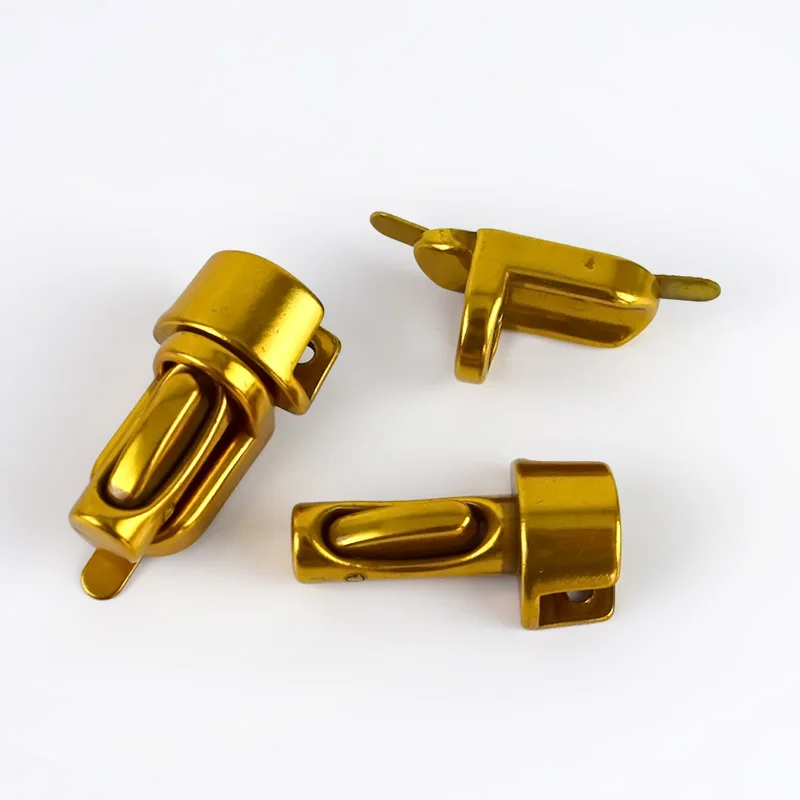 Antiquegold Meetee 2/5 шт. Ретро Для женщин сумка замок Концевая фреза для вырезания гнезд для металлический замок с поворотной блокировкой оснастки сумка пряжки застежка аппаратные средства "сделай сам" аксессуары - Цвет: Antiquegold