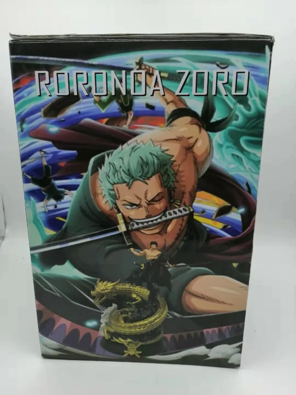 Аниме one piece Roronoa Зоро Дракон Охота вер. GK ПВХ Фигурка Статуя Коллекционная модель большой размер одна деталь игрушки кукла подарок
