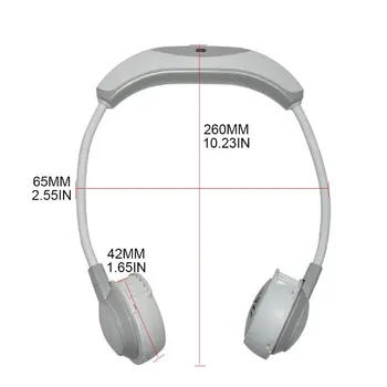 

Universal Adjustable Angle Portable Fan Cooler Lazy Hanging Neck Cooling Fan USB A0NC