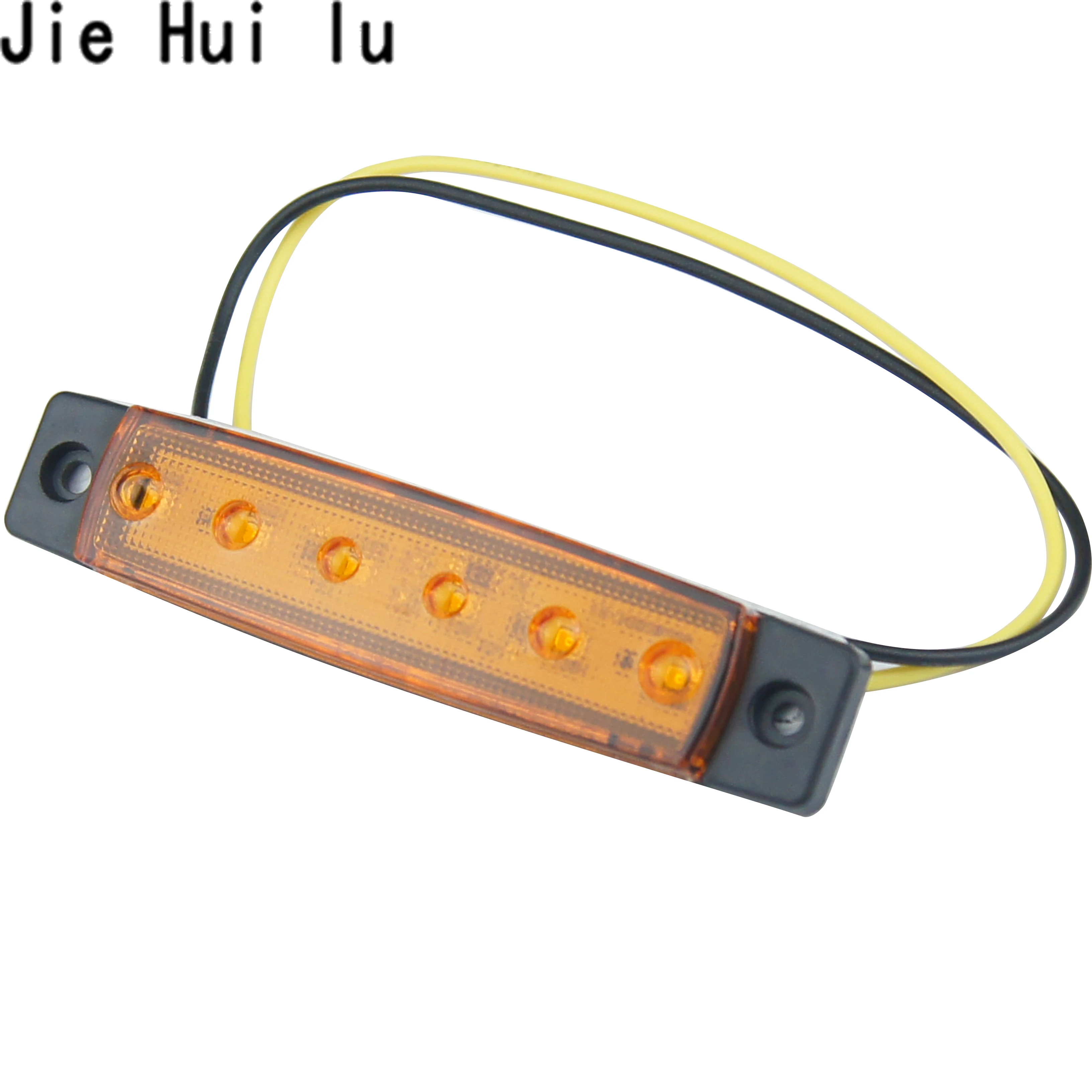 Автомобильный Внешнее освещение светодиодный 12V 24V 6 SMD авто шины Грузовик Боковые