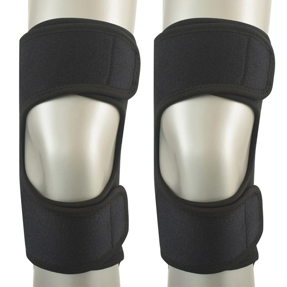 1 пара силовых наколенников дышащие Нескользящие подтяжки облегчение боли для