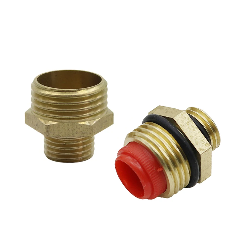 Brass Misting Nozzle Connector With 1/2" To 1/4" Male Thread