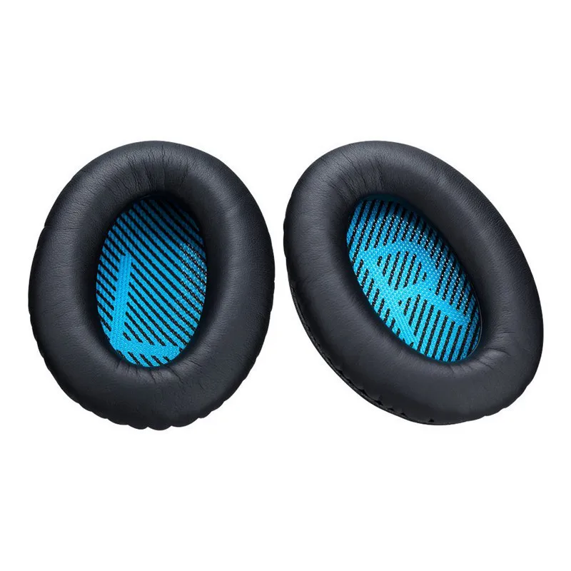 Replacement Protein Leather Foam Ear Pads Cushions for Bose Quietcomfort 2 QC25 AE2 QC2 QC15 AE2I Headphones (1)