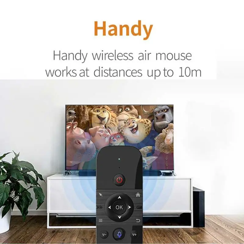 M8 Air Mouse Smart Voice Remote Control 2.4G RF Wireless Keyboard description image 5
