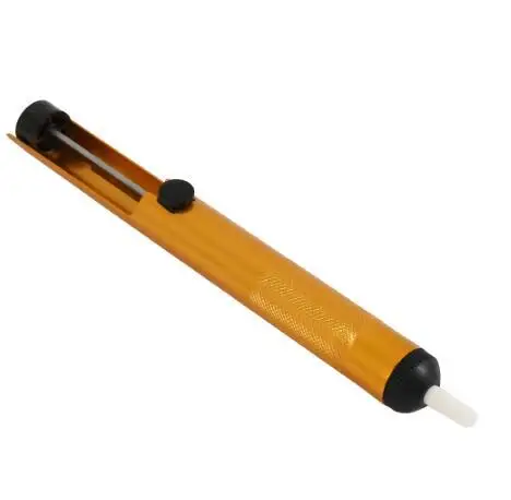 Pompe à Dessouder Manuelle Aluminium - Aspiration Étain, Pour Soudure Électronique, Corps Dissipateur