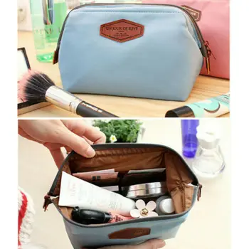 

Woman's Portable Wash Bag Letter printing Toiletry Overnight Small Travel Case Cosmetic Make Up Pouch Supplies handbag