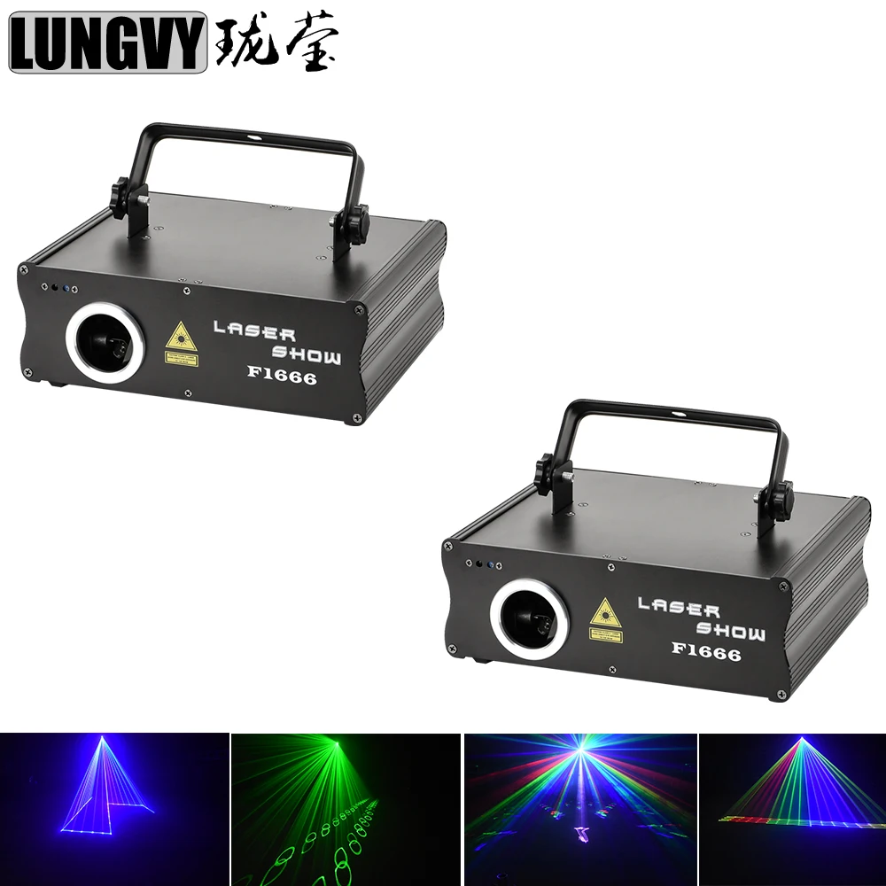 

Бесплатная доставка 2 шт./лот 430 МВт разноцветный 3 Вт RGB 3D DJ оборудование диско Рождество Свадьба лазерный проектор праздничное сценическое освещение