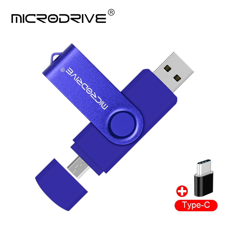 Multifunctional OTG 3 IN 1 type-c USB Flash Drive pendrive 128GB cle usb флэш-накопител stick 8/16/32/64 GB Pen Drive for phone 16gb usb flash drive USB Flash Drives