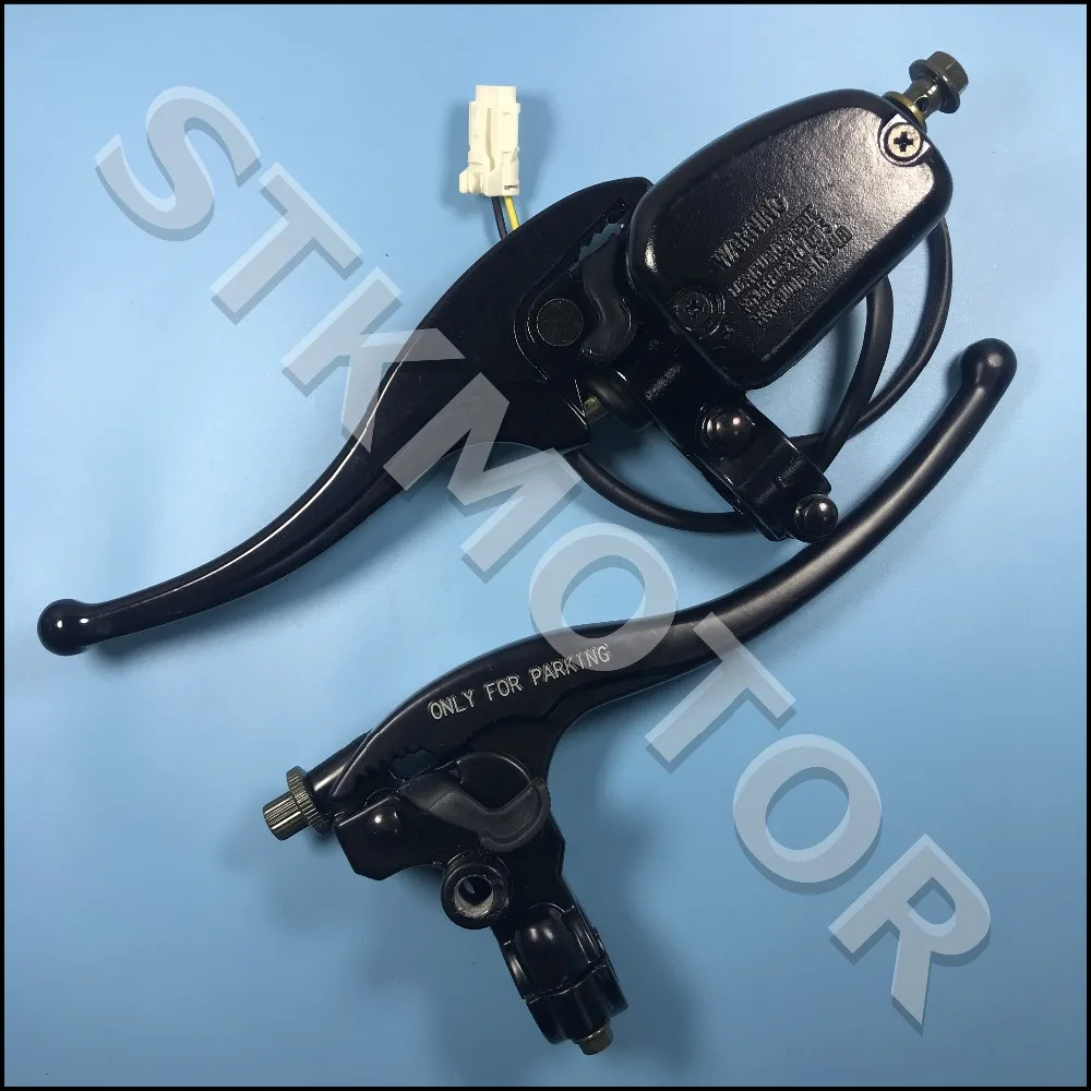 Buyang Feishen linhai левый тормозной рычаг и правый рычаг парковки 260CC 300CC детали для четырехколесного вездехода